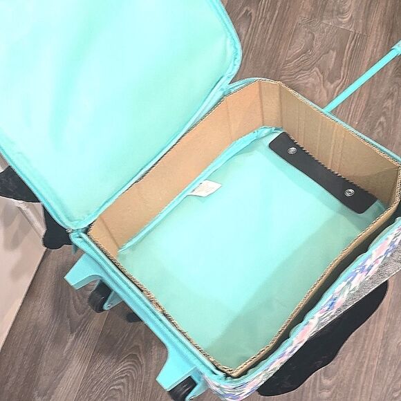 Bioworld Disney Stitch Floral Soft Side Luggage - Picture 9 of 9